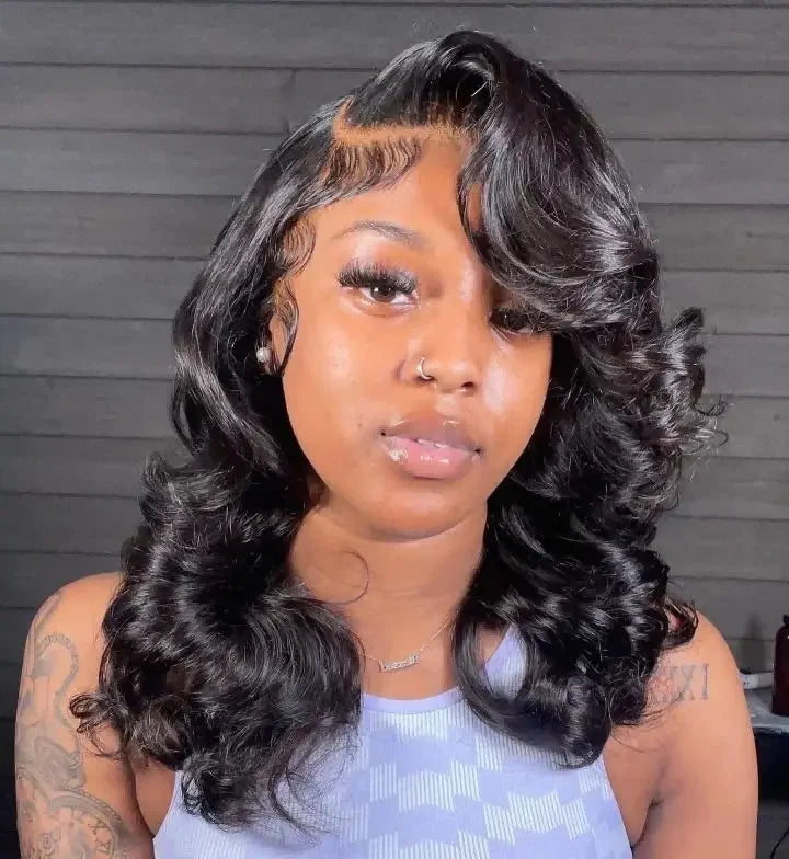 Glueless Short Bob Wig — Body Water Wave