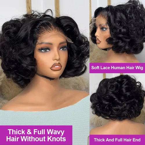 Glueless Short Bob Wig — Body Water Wave