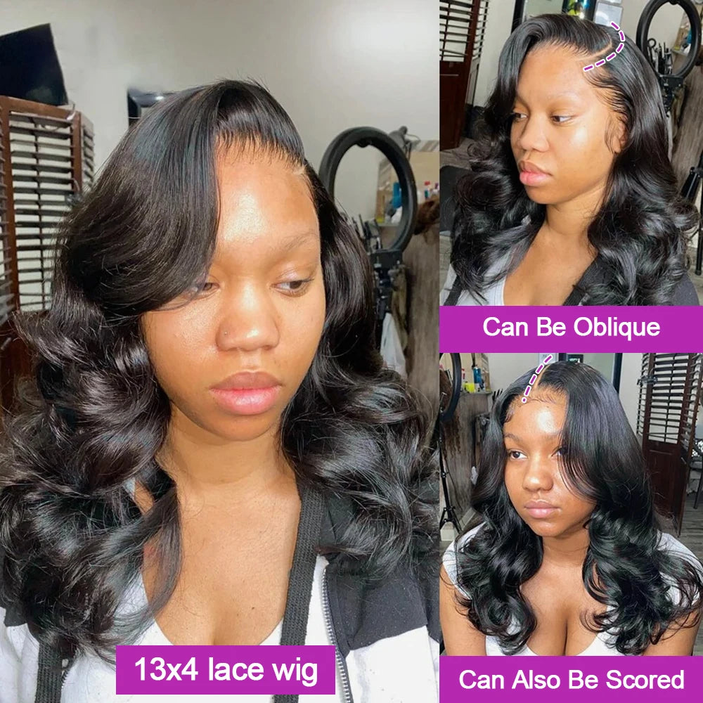 Glueless Short Bob Wig — Body Water Wave