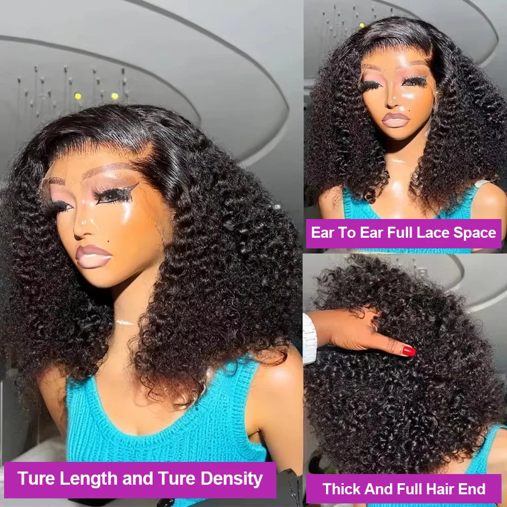 Brazilian Deep Water Wave — Glueless Bob Wig 250%
